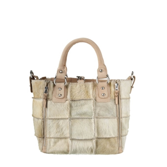 JACKIE SHERPA SAND Handtasche